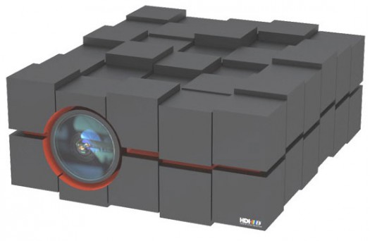 HDI 3D projektor cube
