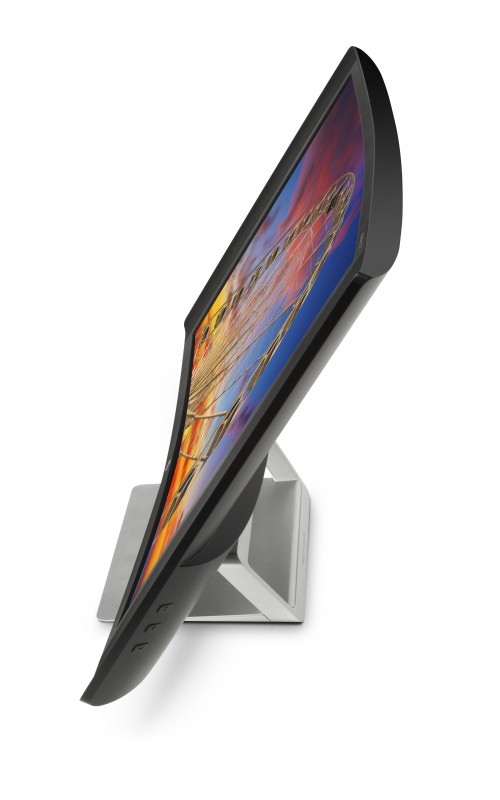 HP Pavilion 27c Curved Monitor, High Right Side Profile