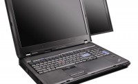 Laptop dupla képernyővel – ThinkPad W700 – CES2009