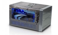 Shuttle SDXi Carbon – folyadékhűtéses izom Barebone