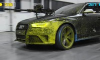 Audi RS4 paintball párbaj