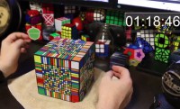 8 óra alatt kirakta a 17*17*17-es Rubik-kockát