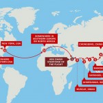 Solar Impulse 2 Flight Route.